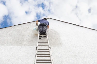 Peinture extérieure à Mont-Saint-Vincent — façades et ravalement